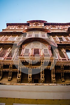 Mehrangarh or Mehran Fort, located in Jodhpur, Rajasthan, is one of the largest forts in India.