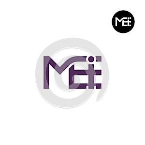 MEI Logo Letter Monogram Design photo