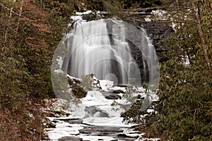 Meigs Falls on Little River in Great Smoky Mountains