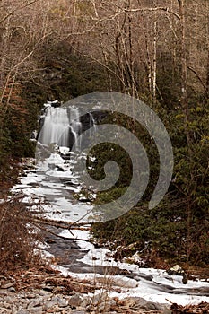 Meigs Falls on Little River in Great Smoky Mountains