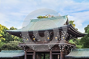 Meiji-jingu Shrine in Tokyo