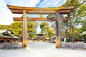 Meiji Shrine in Tokyo, Japan photo