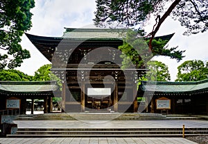Meiji Shrine Yoyogi Park Tokyo Japan Asia