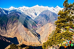 Meili(Meri) Snow Mountains and Lancang River Canyon