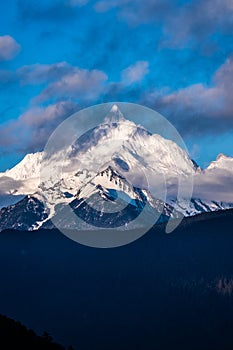 Meili Snow Mountain in Deqin, Yunnan, China