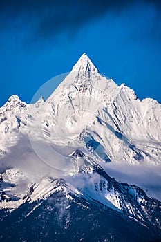 Meili Snow Mountain in Deqin, Yunnan, China