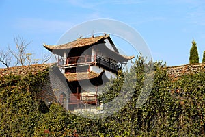 Meipi ancient village in Chinese country