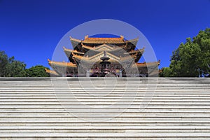 The meishansi temple in amoy city,china