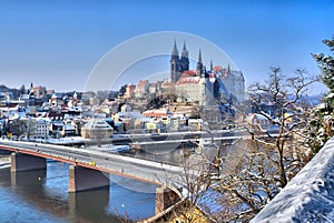 Meissen Albrechtsburg Winter