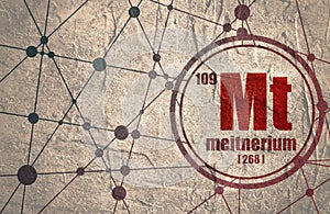 Meitnerium chemical element.