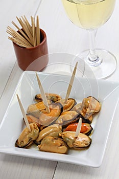 Mejillones en escabeche