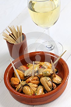 Mejillones en escabeche