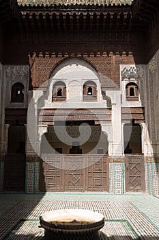 Meknes palace interiors