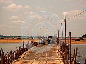 Mekong Bamboo Bridge