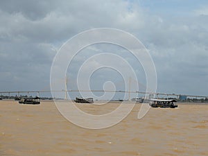 The Mekong Delta River Ho Chi Minh City