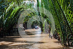 Mekong delta in South Vietnam