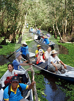 Mekong Delta, Tra Su indigo forest, ecotourism