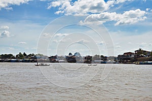 Mekong River cambodia Vietnam Asia Long Tail tropic