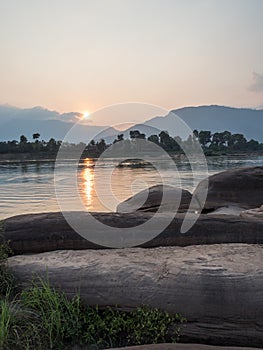 Mekong River. Champassak Province, Laos