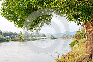 Mekong River at Don Det in 4000 islands, Champasak Province, Laos