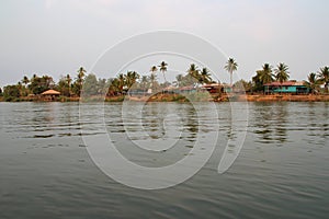 mekong river at khone island (laos)