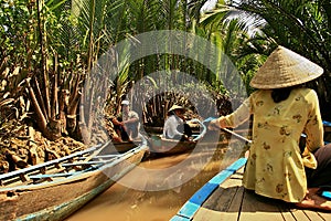 Mekong river, Vietnam.