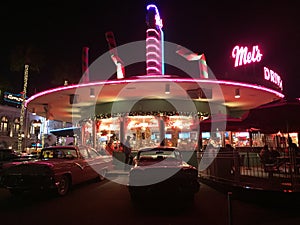 Mel`s Drive-In at Universal Studios, Orlando, Florida