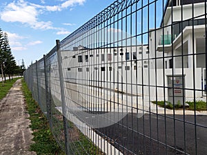 Anti-climb fencing made from galvanized iron install at the perimeter or property boundary to prevent from the intruder.