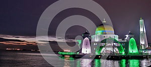 Melaka straits mosque