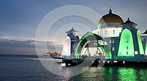 Melaka straits mosque