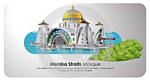 The Melaka Straits Mosque is a mosque in Malacca City.