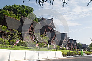 Melaka sultanate palace museum Exterior malaysia