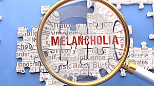 Melancholia as a complex subject