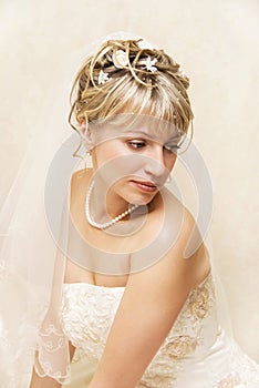 Melancholic bride