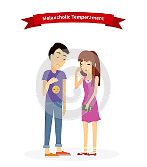 Melancholic Temperament Type People