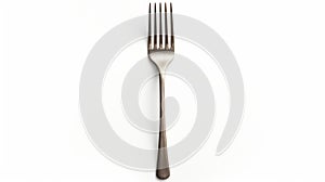 Melancholic Tone: Fork On White Background In Rob Liefeld Style