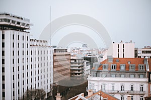 Melancholic view of Lisbon