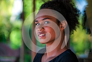 Melanesian pacific islander