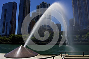 Melas Centennial Fountain Water Arc  813936