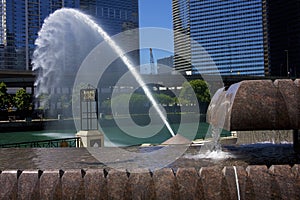 Melas Centennial Fountain Water Arc  813947