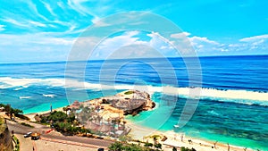 Melasti beach Bali indonesia