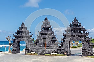 Melasti Beach in Bukit, Bali, Indonesia