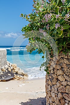 Melasti Beach in Bukit, Bali, Indonesia