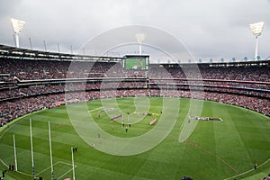 ANZAC Day Match 2015 in Melbourne Cricket Ground