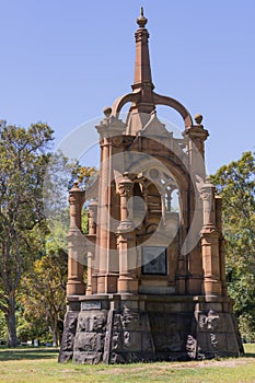 Melbourne, Australia - Victorian Mounted Rifles Memorial, commemorates comrades of 5th Contingent photo