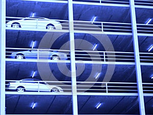 Melbourne Blue Carpark