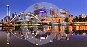 Melbourne CBD River Rise photo