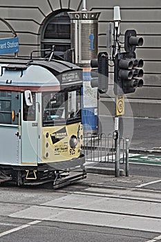 Melbourne City Circle Tram HDR