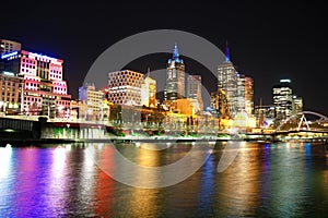 Melbourne City Skyline