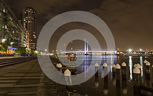 Melbourne Docklands and Bolte bridge photo